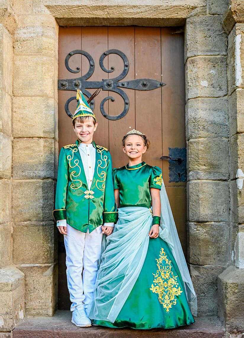 Prinz John I. und Prinzessin Emma I.