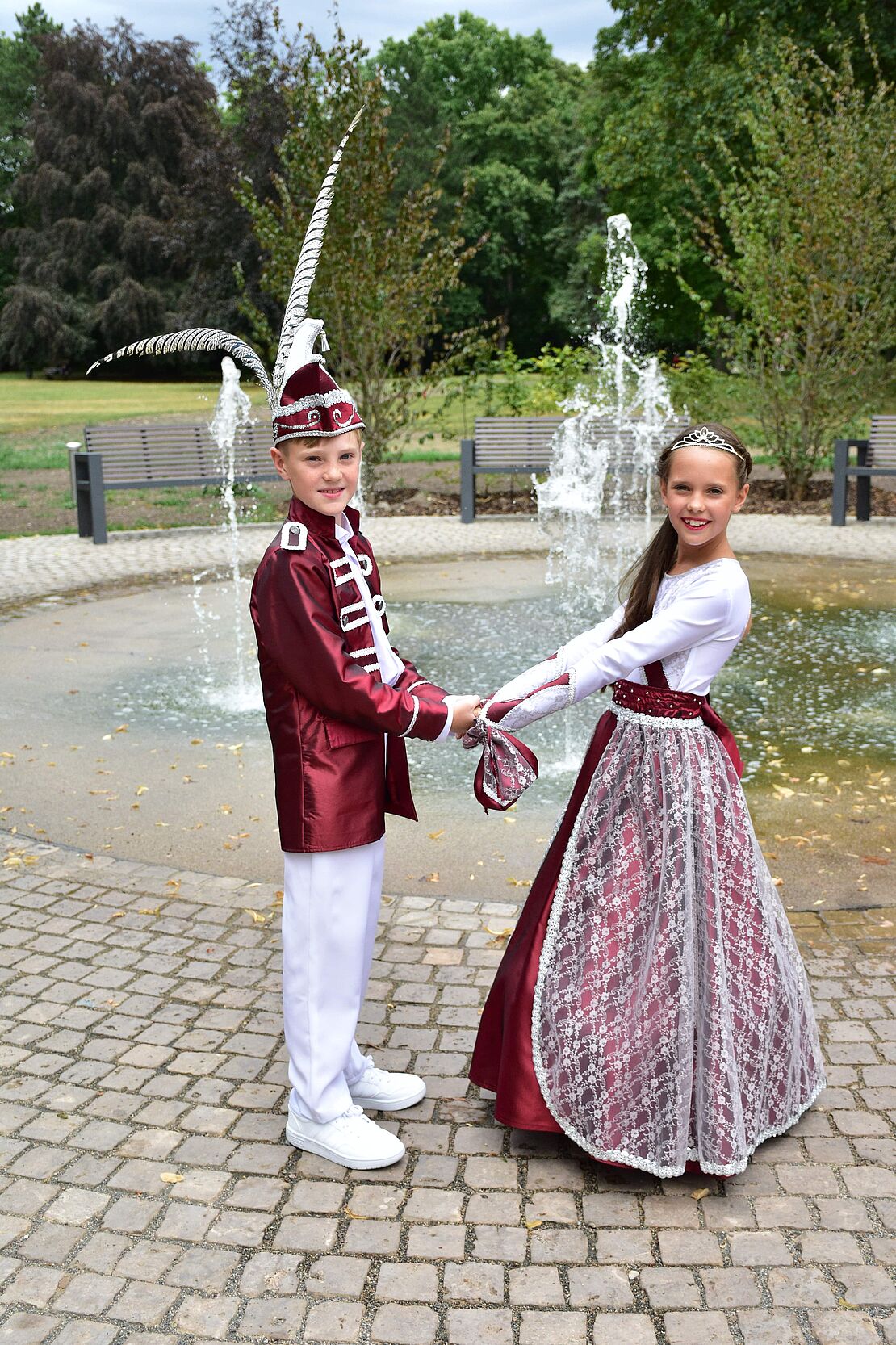 Prinz Hagen I. und Prinzessin Nele I.